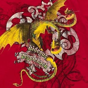 Kids Hideous Zippleback Tee- Size M